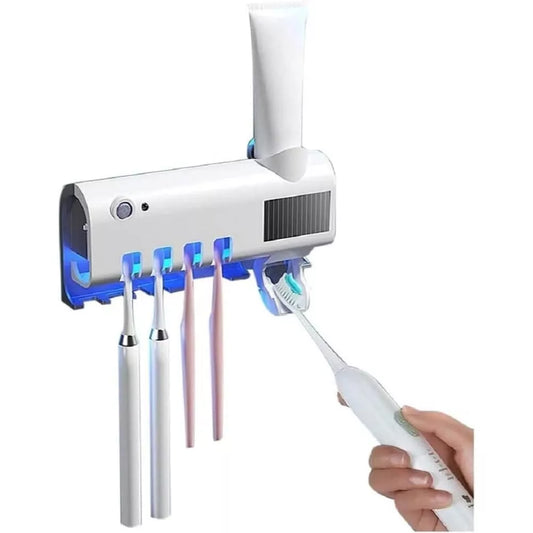 Suporte para Escova e Creme Dental - Esterilizador UV